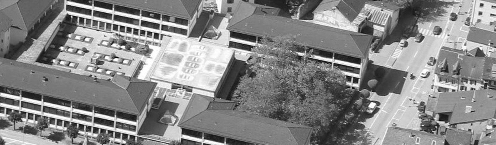Photo aérienne du Collège de St-Maurice